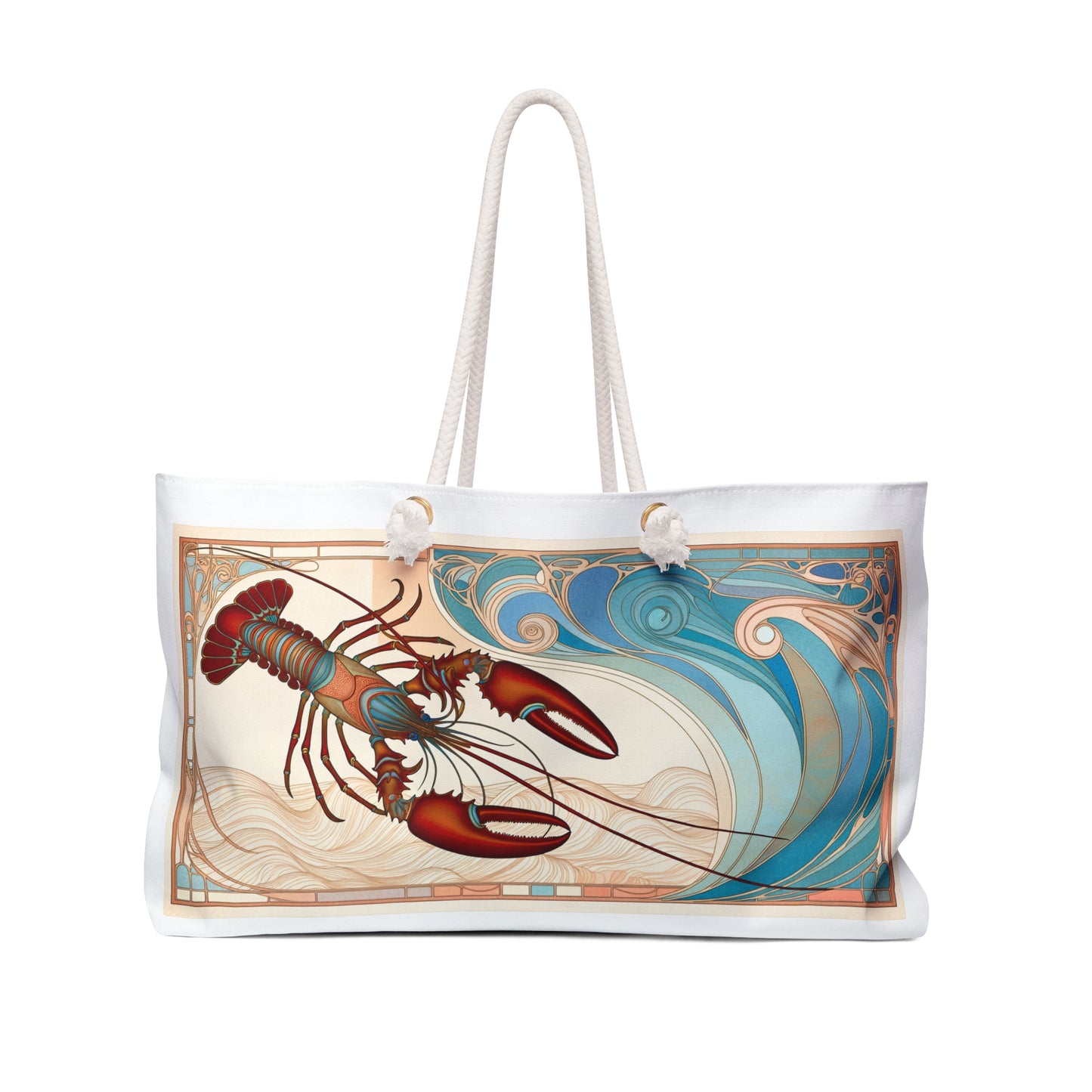 'Rainbow Lobster' Weekender Bag