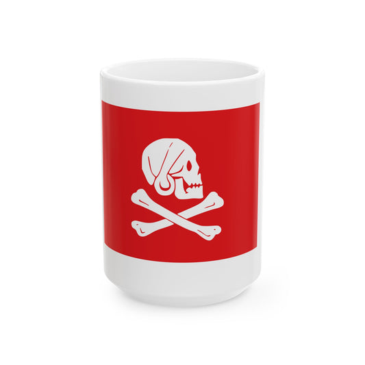 Pirate Flags Series - Henry Every - Ceramic Mug, (11oz, 15oz)