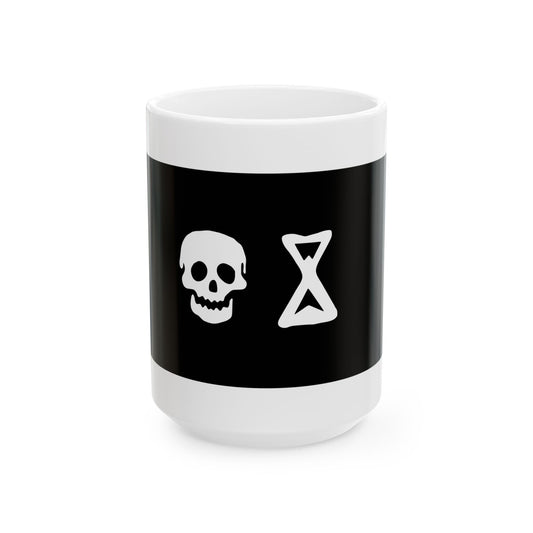 Pirate Flags Series - Captain Napin - Ceramic Mug, (11oz, 15oz)