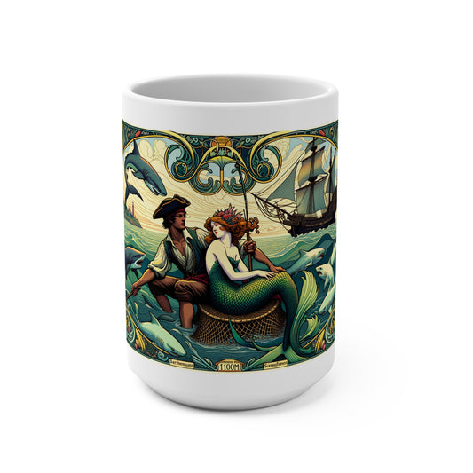 Pirate and Mermaid Soulmates Collection #10 -  15oz Mug