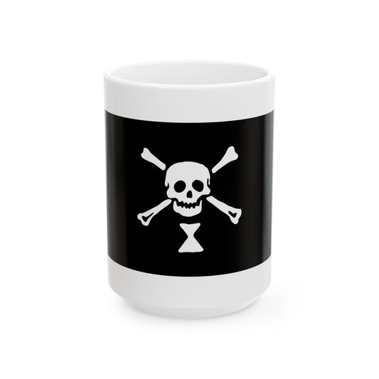 Pirate Flags Series - Emanuel Wynne - Ceramic Mug, (11oz, 15oz)