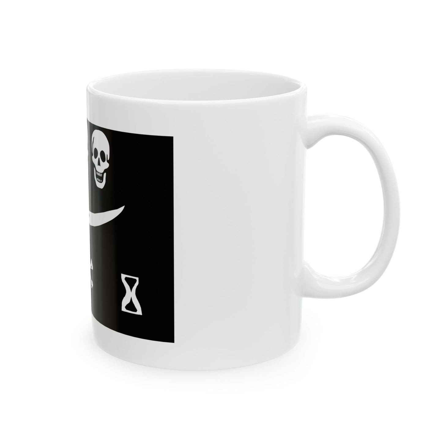 Pirate Flags Series - Jean Thomas Dulaien - Ceramic Mug, (11oz, 15oz)