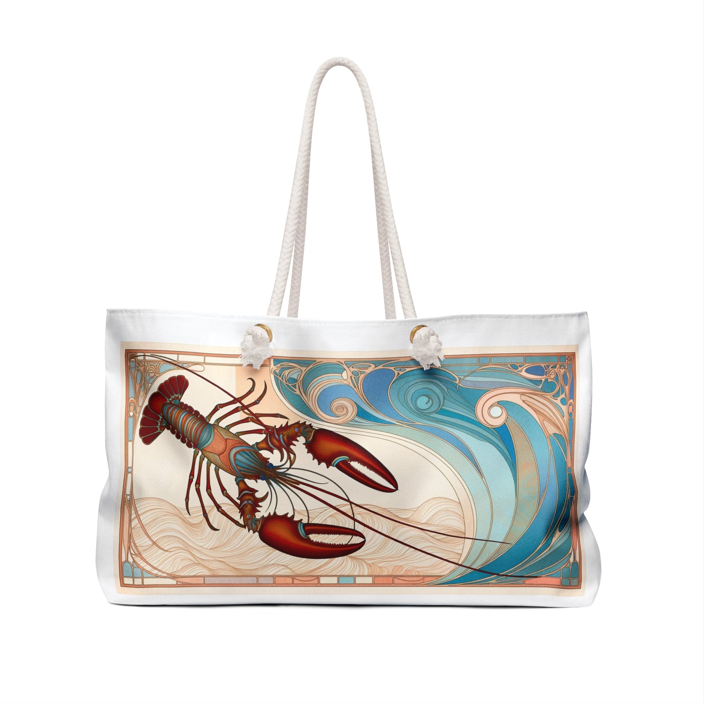 'Rainbow Lobster' Weekender Bag