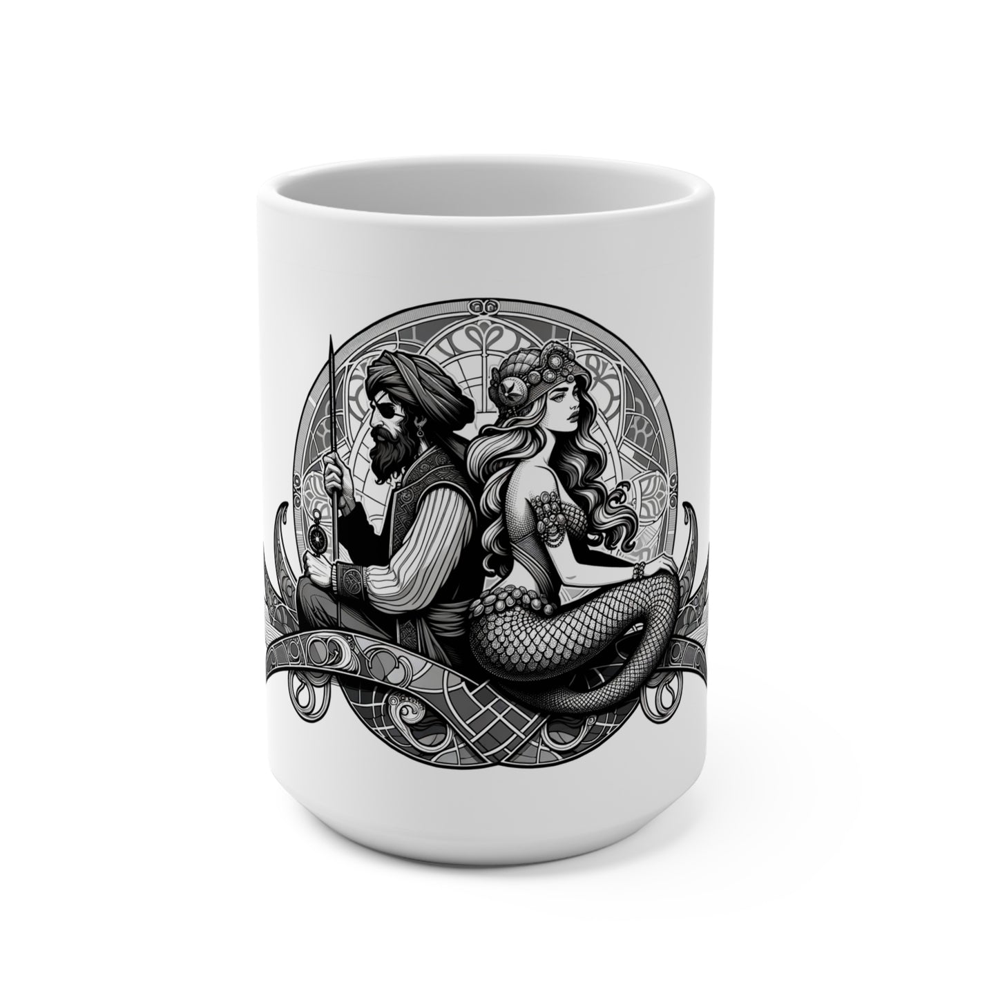 Pirate and Mermaid Soulmates Collection #9 -  15oz Mug